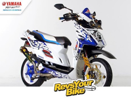 Ini Dia Modif Terkeren ala Revs Your Bike Yamaha
