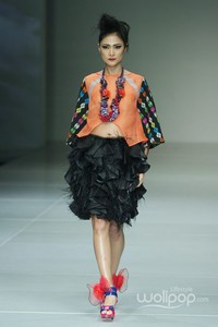 Kanaya Tabitha Gloaming. Bazaar Fashion Festival 2014 at Jakarta Convention Center. Senayan. Jakarta. [Foto: Mohammad Abduh/Wolipop]