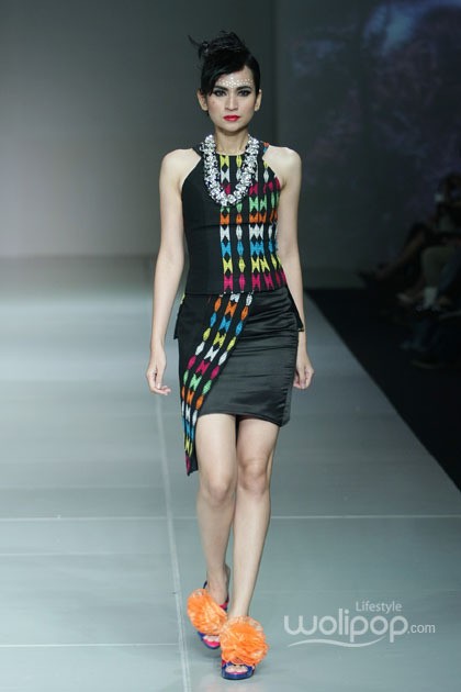 Kanaya Tabitha Gloaming. Bazaar Fashion Festival 2014 at Jakarta Convention Center. Senayan. Jakarta. [Foto: Mohammad Abduh/Wolipop]