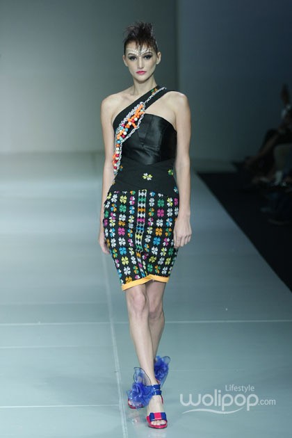 Kanaya Tabitha Gloaming. Bazaar Fashion Festival 2014 at Jakarta Convention Center. Senayan. Jakarta. [Foto: Mohammad Abduh/Wolipop]