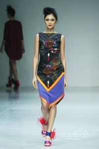 Kanaya Tabitha Gloaming. Bazaar Fashion Festival 2014 at Jakarta Convention Center. Senayan. Jakarta. [Foto: Mohammad Abduh/Wolipop]