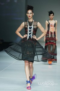 Kanaya Tabitha Gloaming. Bazaar Fashion Festival 2014 at Jakarta Convention Center. Senayan. Jakarta. [Foto: Mohammad Abduh/Wolipop]