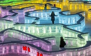 Festival Es Terbesar di Dunia, Dari Labirin sampai Ukiran Keren