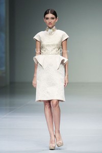 Widhi Budimulya Peranakan Show. Bazaar Fashion Festival 2014 at Jakarta Conventioon Center. Jakarta. [Foto: Mohammad Abduh/Wolipop]