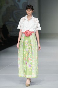 Stephanus Hamy Peranakan Show. Bazaar Fashion Festival 2014 at Jakarta Convention Center. Senayan. Jakarta. [Foto: Mohammad Abduh/Wolipop]