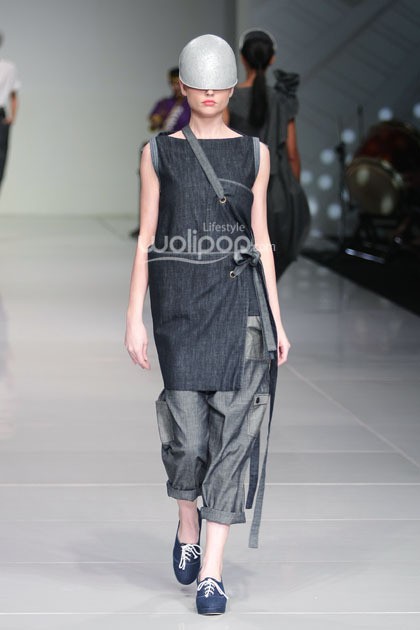 Edbe By Eddy Betty Pele-Mele. Bazaar Fashion Festival 2014 at Jakarta Conventioon Center. Senayan. Jakarta. [Foto: Mohammad Abduh/Wolipop]