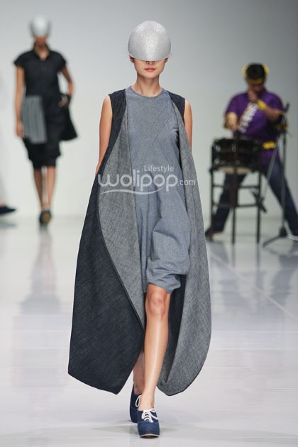 Edbe By Eddy Betty Pele-Mele. Bazaar Fashion Festival 2014 at Jakarta Conventioon Center. Senayan. Jakarta. [Foto: Mohammad Abduh/Wolipop]