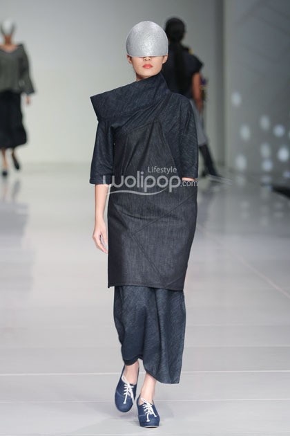 Edbe By Eddy Betty Pele-Mele. Bazaar Fashion Festival 2014 at Jakarta Conventioon Center. Senayan. Jakarta. [Foto: Mohammad Abduh/Wolipop]