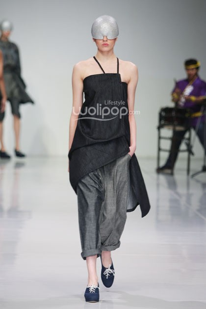 Edbe By Eddy Betty Pele-Mele. Bazaar Fashion Festival 2014 at Jakarta Conventioon Center. Senayan. Jakarta. [Foto: Mohammad Abduh/Wolipop]