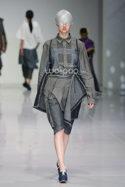 Edbe By Eddy Betty Pele-Mele. Bazaar Fashion Festival 2014 at Jakarta Conventioon Center. Senayan. Jakarta. [Foto: Mohammad Abduh/Wolipop]