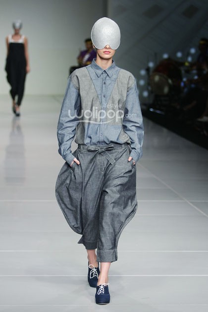 Edbe By Eddy Betty Pele-Mele. Bazaar Fashion Festival 2014 at Jakarta Conventioon Center. Senayan. Jakarta. [Foto: Mohammad Abduh/Wolipop]