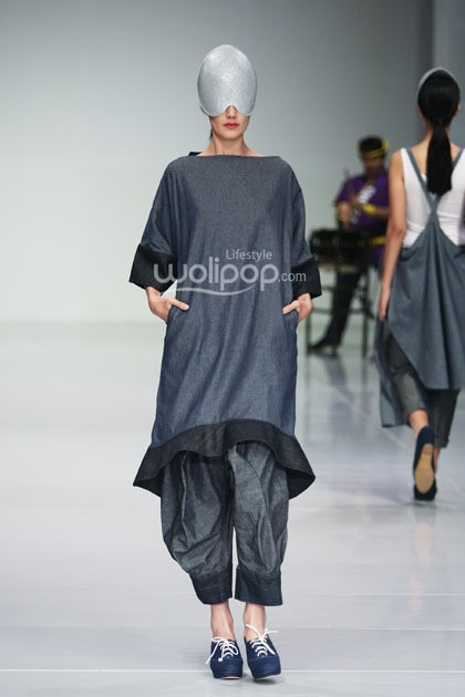 Edbe By Eddy Betty Pele-Mele. Bazaar Fashion Festival 2014 at Jakarta Conventioon Center. Senayan. Jakarta. [Foto: Mohammad Abduh/Wolipop]