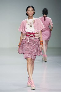 Arkamaya by Danny Satriadi Novelty of Chuba. Bazaar Fashion Festival 2014 at Jakarta Convention Center. Jakarta. [Foto: Mohammad Abduh/Wolipop]