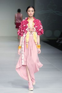 Arkamaya by Danny Satriadi Novelty of Chuba. Bazaar Fashion Festival 2014 at Jakarta Convention Center. Jakarta. [Foto: Mohammad Abduh/Wolipop]