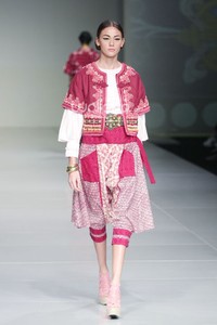 Arkamaya by Danny Satriadi Novelty of Chuba. Bazaar Fashion Festival 2014 at Jakarta Convention Center. Jakarta. [Foto: Mohammad Abduh/Wolipop]