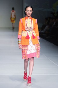 Arkamaya by Danny Satriadi Novelty of Chuba. Bazaar Fashion Festival 2014 at Jakarta Convention Center. Jakarta. [Foto: Mohammad Abduh/Wolipop]