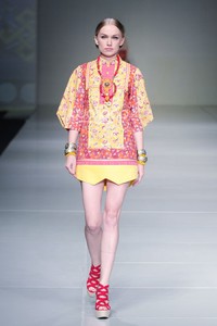 Arkamaya by Danny Satriadi Novelty of Chuba. Bazaar Fashion Festival 2014 at Jakarta Convention Center. Jakarta. [Foto: Mohammad Abduh/Wolipop]