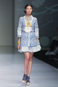 Arkamaya by Danny Satriadi Novelty of Chuba. Bazaar Fashion Festival 2014 at Jakarta Convention Center. Jakarta. [Foto: Mohammad Abduh/Wolipop]