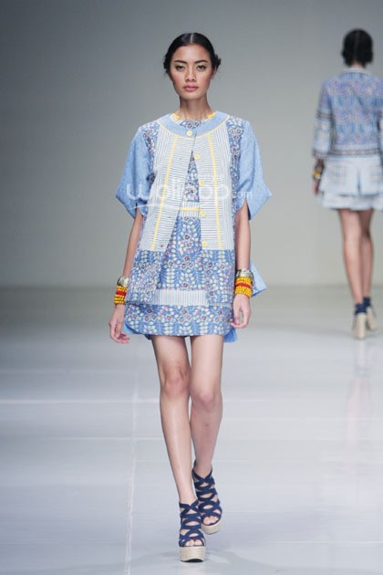 Arkamaya by Danny Satriadi Novelty of Chuba. Bazaar Fashion Festival 2014 at Jakarta Convention Center. Jakarta. [Foto: Mohammad Abduh/Wolipop]