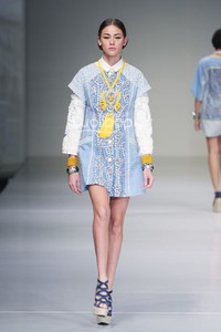 Arkamaya by Danny Satriadi Novelty of Chuba. Bazaar Fashion Festival 2014 at Jakarta Convention Center. Jakarta. [Foto: Mohammad Abduh/Wolipop]