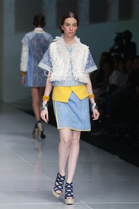 Arkamaya by Danny Satriadi Novelty of Chuba. Bazaar Fashion Festival 2014 at Jakarta Convention Center. Jakarta. [Foto: Mohammad Abduh/Wolipop]