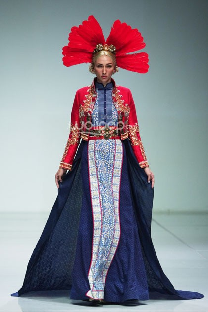 Arkamaya by Danny Satriadi Novelty of Chuba. Bazaar Fashion Festival 2014 at Jakarta Convention Center. Jakarta. [Foto: Mohammad Abduh/Wolipop]