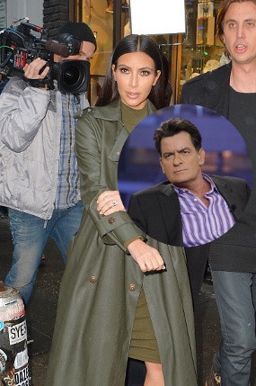 Ejek Tubuh Kim Kardashian, Charlie Sheen Minta Maaf