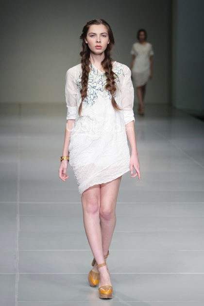 Carmanita, Bazaar Fashion Festival 2014. at Jakarta Conventioon Center. Jakarta. [Foto: Mohammad Abduh/Wolipop]