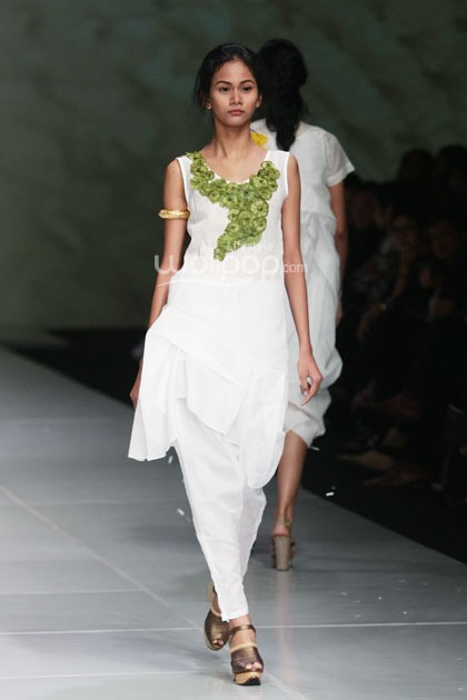 Carmanita, Bazaar Fashion Festival 2014. at Jakarta Conventioon Center. Jakarta. [Foto: Mohammad Abduh/Wolipop]