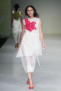 Carmanita, Bazaar Fashion Festival 2014. at Jakarta Conventioon Center. Jakarta. [Foto: Mohammad Abduh/Wolipop]