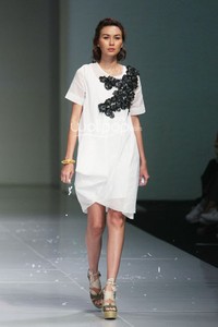 Carmanita, Bazaar Fashion Festival 2014. at Jakarta Conventioon Center. Jakarta. [Foto: Mohammad Abduh/Wolipop]