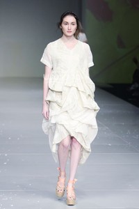 Carmanita, Bazaar Fashion Festival 2014. at Jakarta Conventioon Center. Jakarta. [Foto: Mohammad Abduh/Wolipop]