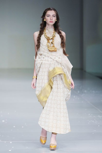 Carmanita, Bazaar Fashion Festival 2014. at Jakarta Conventioon Center. Jakarta. [Foto: Mohammad Abduh/Wolipop]