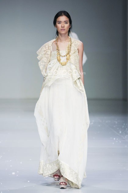 Carmanita, Bazaar Fashion Festival 2014. at Jakarta Conventioon Center. Jakarta. [Foto: Mohammad Abduh/Wolipop]