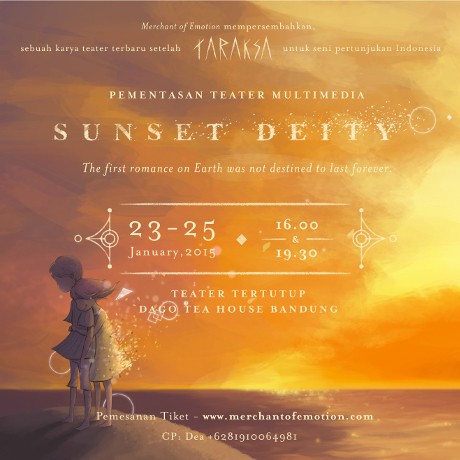 Mercant of Emotion, di Balik Pementasan Teater Multimedia Sunset Diety