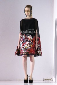 Mel Ahyar Spring/Summer 2015. Bazaar Fashion Festival 2014 at Jakarta Conventioon Center. Senayan. Jakarta. [Foto: Mohammad Abduh/Wolipop]