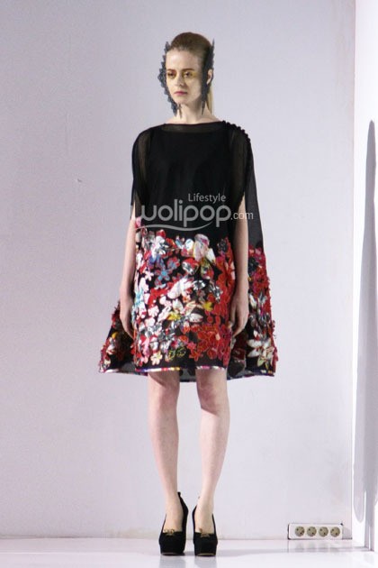 Mel Ahyar Spring/Summer 2015. Bazaar Fashion Festival 2014 at Jakarta Conventioon Center. Senayan. Jakarta. [Foto: Mohammad Abduh/Wolipop]