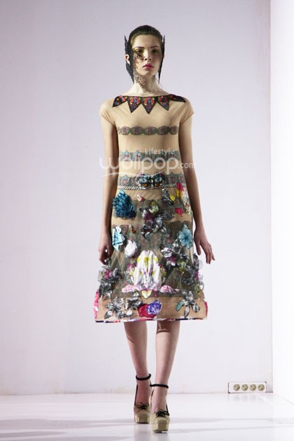 Mel Ahyar Spring/Summer 2015. Bazaar Fashion Festival 2014 at Jakarta Conventioon Center. Senayan. Jakarta. [Foto: Mohammad Abduh/Wolipop]