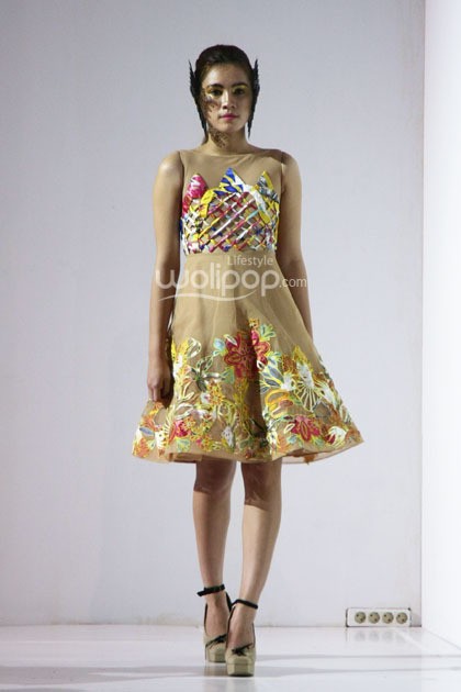 Mel Ahyar Spring/Summer 2015. Bazaar Fashion Festival 2014 at Jakarta Conventioon Center. Senayan. Jakarta. [Foto: Mohammad Abduh/Wolipop]