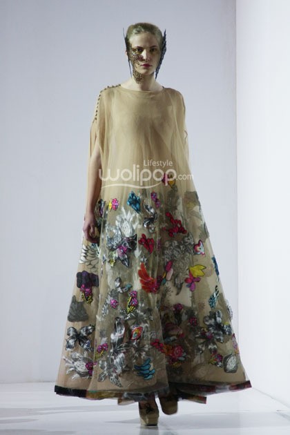 Mel Ahyar Spring/Summer 2015. Bazaar Fashion Festival 2014 at Jakarta Conventioon Center. Senayan. Jakarta. [Foto: Mohammad Abduh/Wolipop]