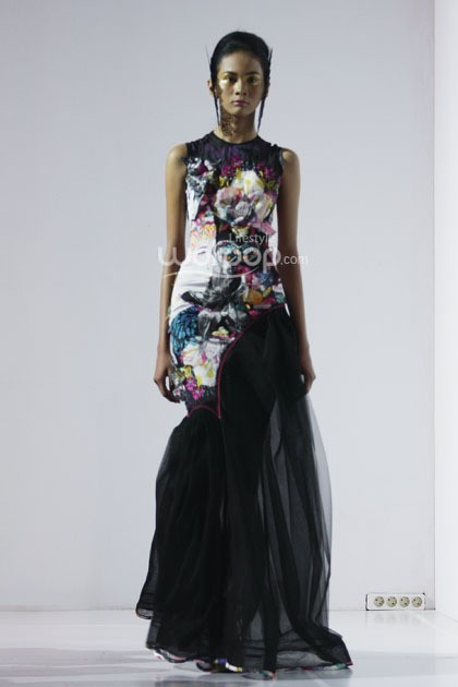 Mel Ahyar Spring/Summer 2015. Bazaar Fashion Festival 2014 at Jakarta Conventioon Center. Senayan. Jakarta. [Foto: Mohammad Abduh/Wolipop]