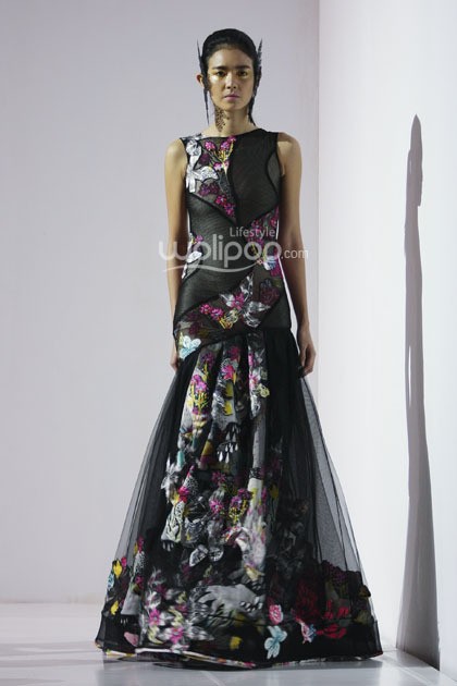 Mel Ahyar Spring/Summer 2015. Bazaar Fashion Festival 2014 at Jakarta Conventioon Center. Senayan. Jakarta. [Foto: Mohammad Abduh/Wolipop]