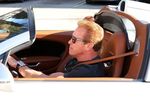 Arnold dengan Bugatti Veyron Grand Sport Vitesse