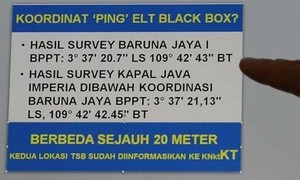Target 17 Hari, Kapal BPPT Temukan Sinyal ULB Kotak Hitam di Hari Ke-14