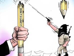 8 Kartunis Timur Tengah Dukung Charlie Hebdo Lewat Karya Seni (1)