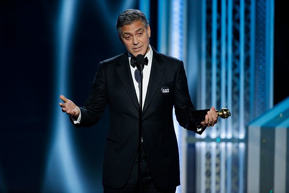 Pidato George Clooney di Golden Globe Singgung Serangan Teroris di Paris