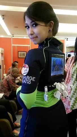 Wah, Ada Gadis Charger Cantik Berseliweran di Munas HIPMI
