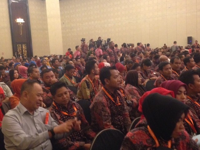 Jokowi dan Para Menteri Hadiri Munas Hipmi di Bandung