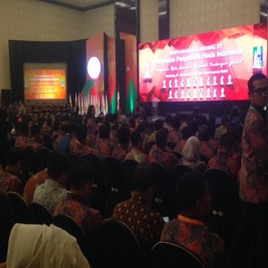 Jokowi dan Para Menteri Hadiri Munas Hipmi di Bandung