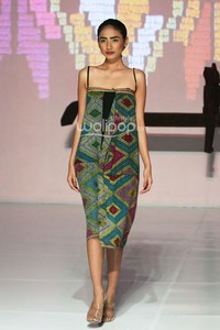 Oscar Lawalata Couture Timor. Bazaar Fashion festival 2014. at Jakarta Convention Center. Jakarta. [Foto: Mohammad Abduh/Wolipop]